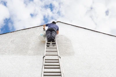 Peinture extérieure à Pouilloux — façades et ravalement